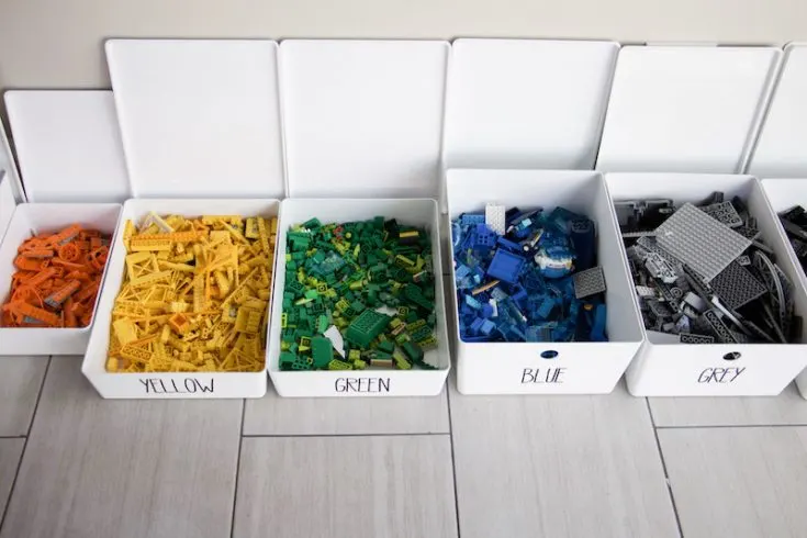Image for Plastic bins with Lids