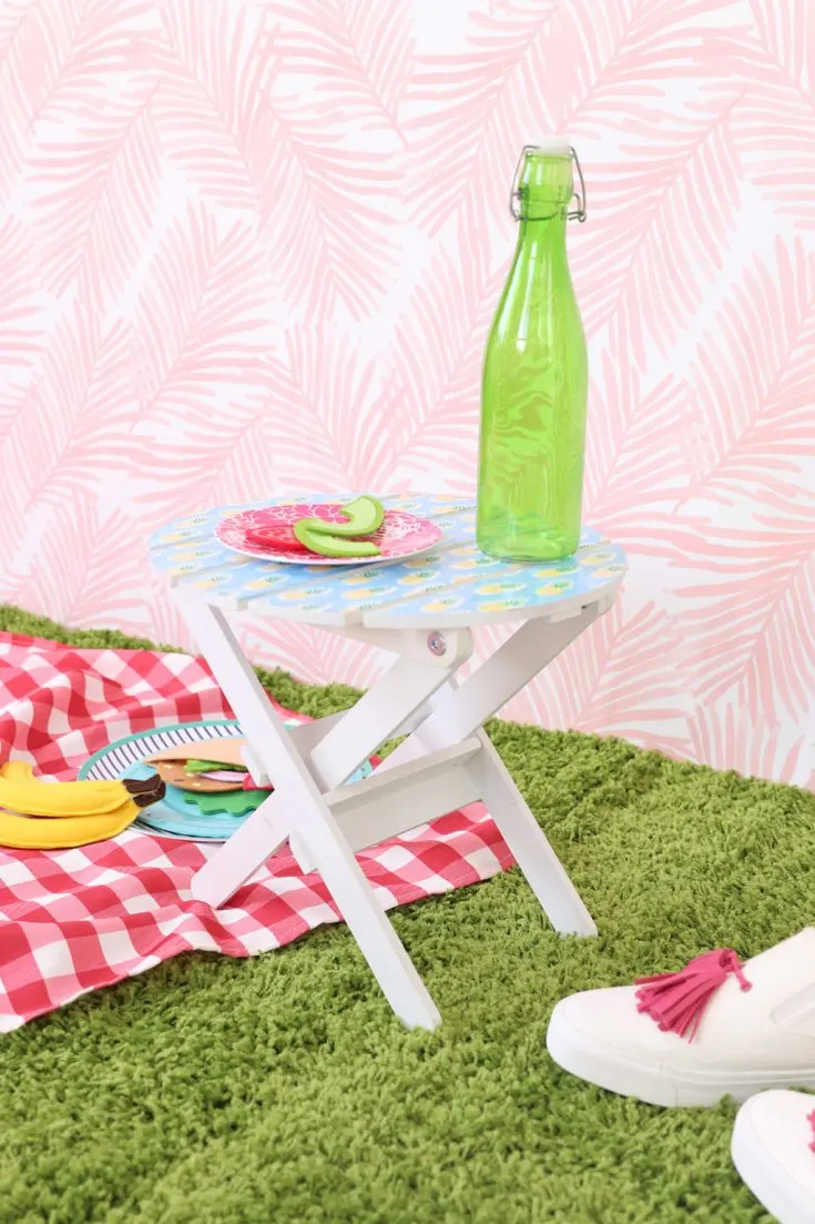 IKEA hack picnic table