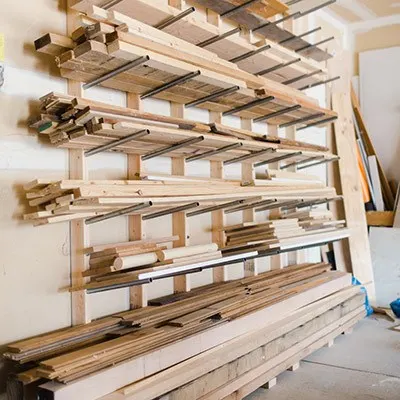 Image for Simple DIY Lumber Rack