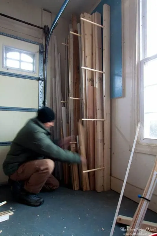 Image for Vertical Lumber Rack