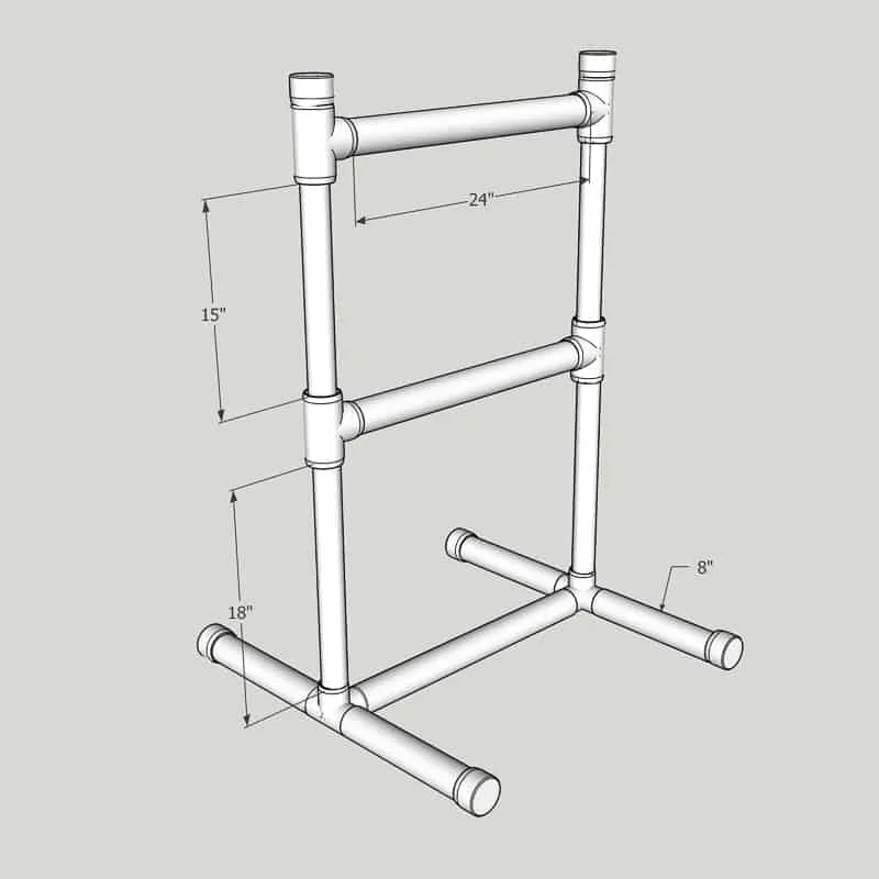 Nerf gun storage rack plans