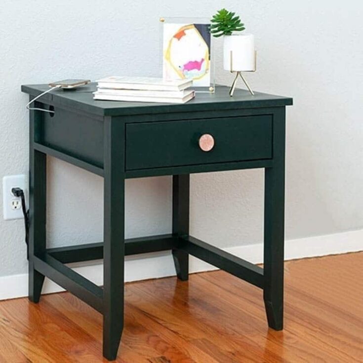 Image for DIY End Table with Charging Station