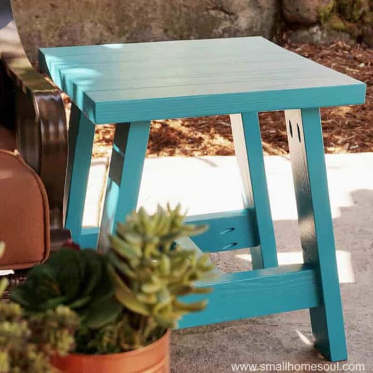 Image for Outdoor Table Using 2x4s