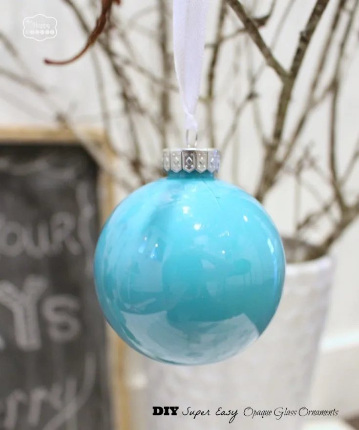 Image for DIY Blue Christmas Ornaments