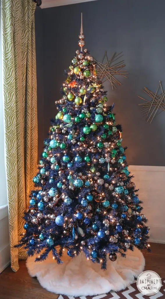 Image for Ombre Blue Christmas Tree