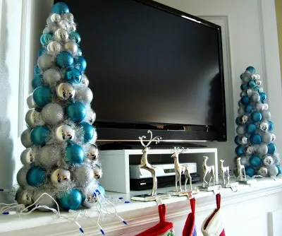 Image for Blue Ornament Christmas Trees