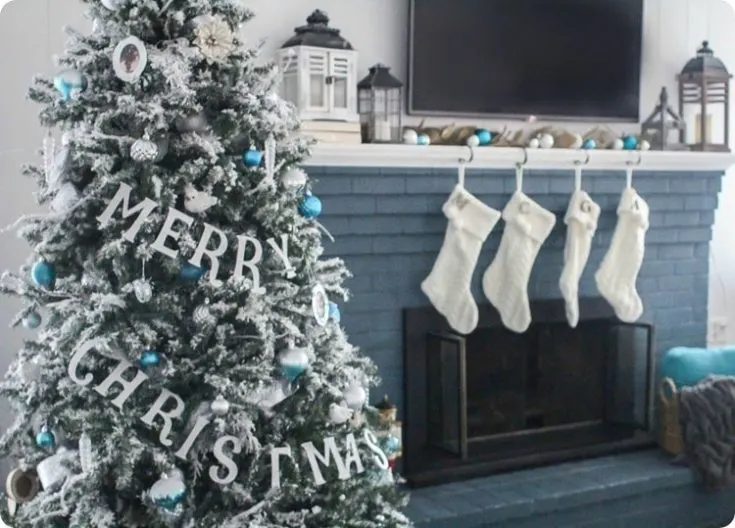 Image for Blue and White Christmas Decor