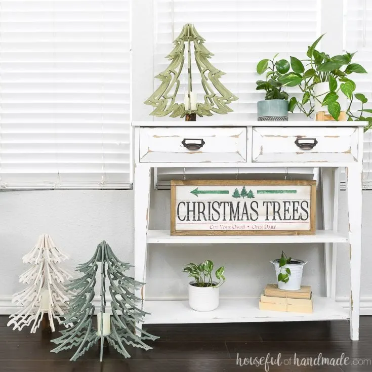 Image for 3D Wood Christmas Trees 