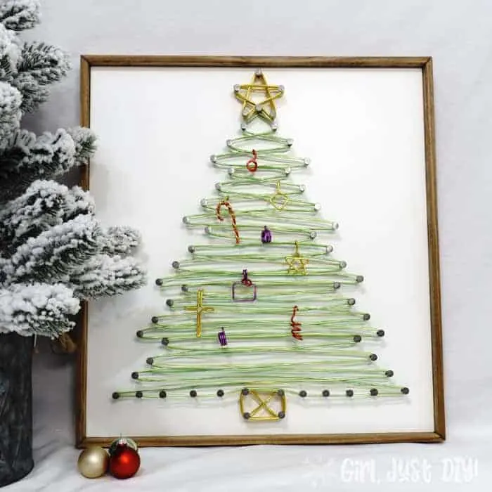 Image for String Art Christmas Tree with Wire 