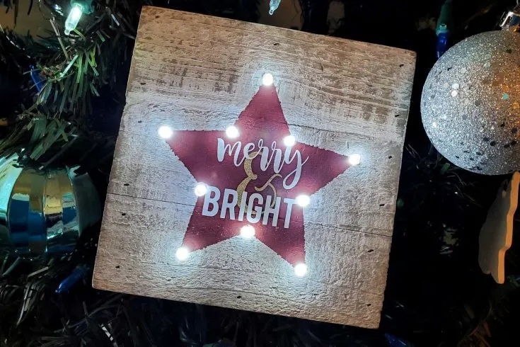 Image for Merry and Bright Light Up Star 