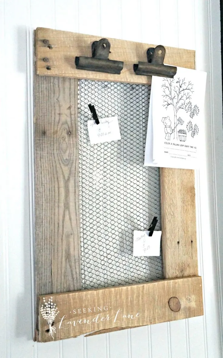 Image for DIY Farmhouse Message Board
