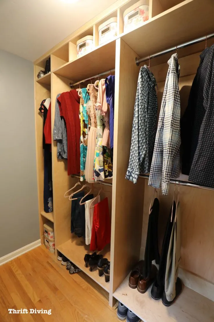 Image for How to Build a Walk-in Closet Organizer