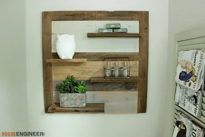 Image for Scrap Wood Shelf for the Bathroom