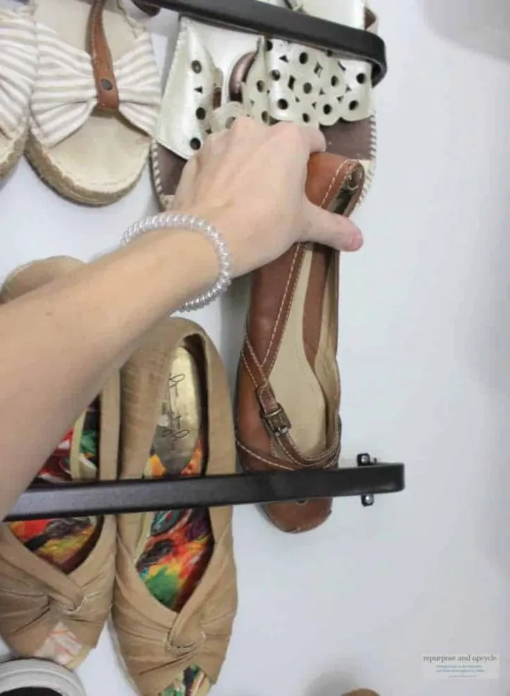Image for DIY Hanging Shoe Storage