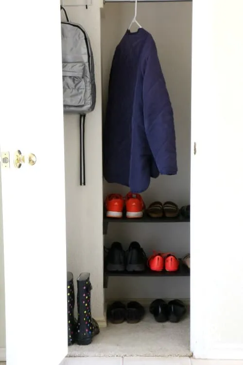 Image for DIY Shoe Shelves for a Closet