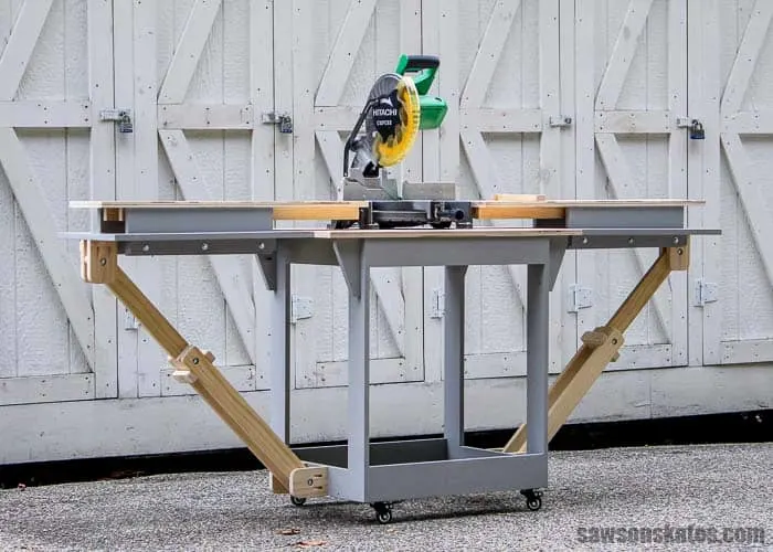 Image for DIY Miter Saw Station (Portable + Folding)