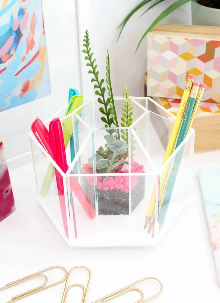 Image for Terrarium Desk Organizer