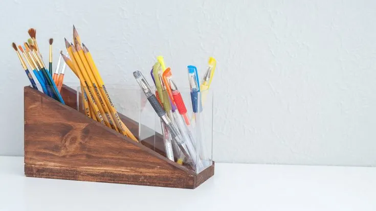Image for Easy DIY Modern Pencil Holder
