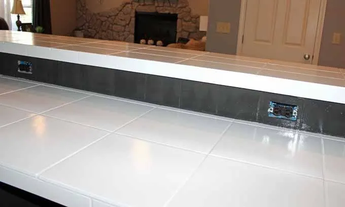 white painted