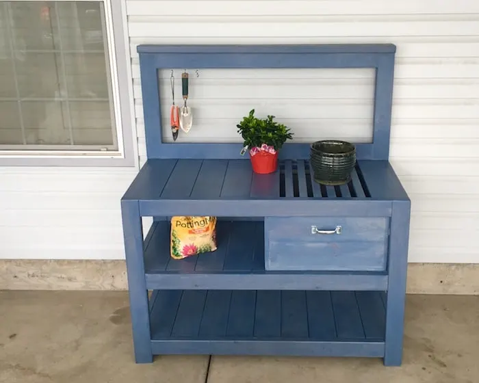 Image for Slatted Potting Bench