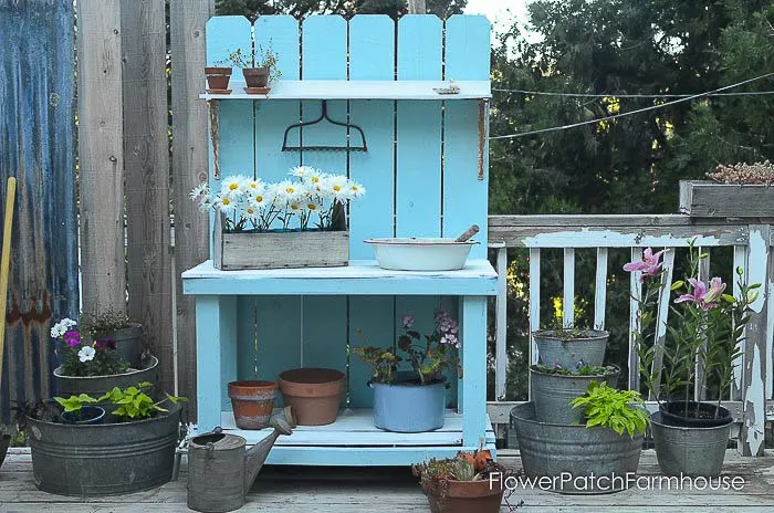 Image for Homemade Potting Bench
