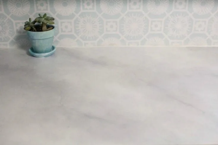 Image for Faux Marble Painted Countertop