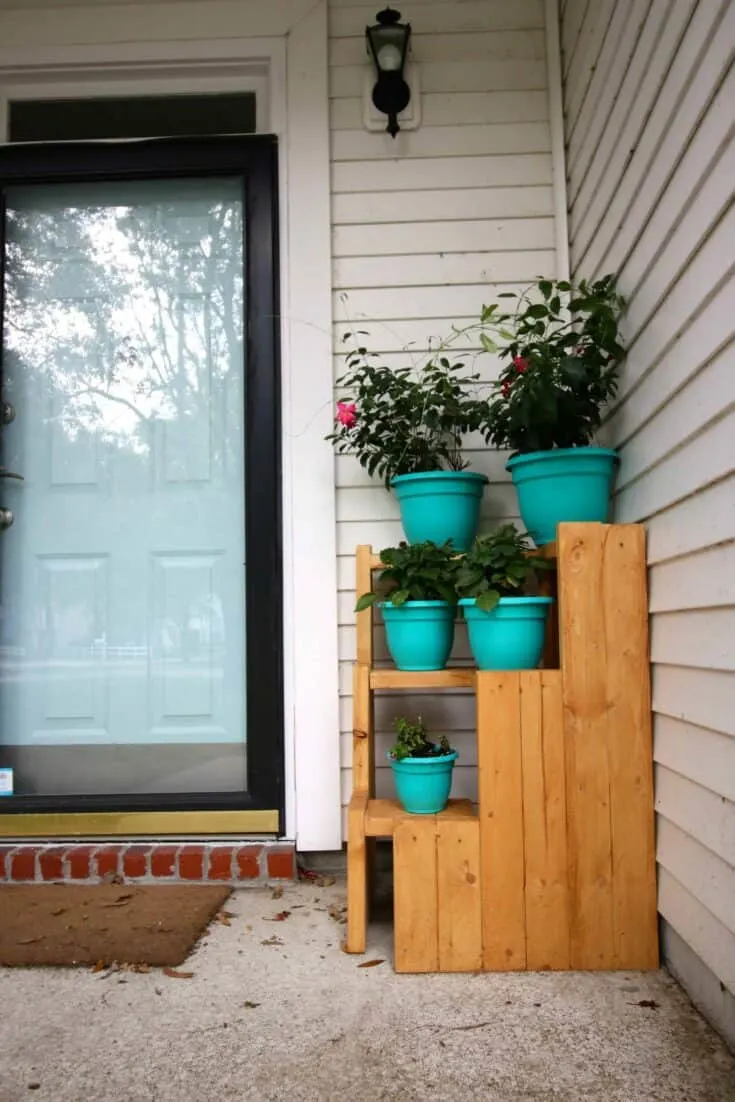 Image for 3 Tiered Corner Plant Stand
