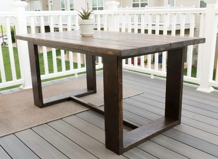 Image for  Modern Outdoor Table 