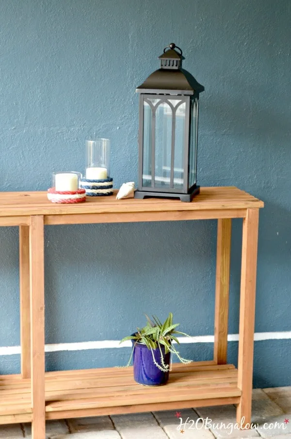 Image for DIY Outdoor Sofa Table 