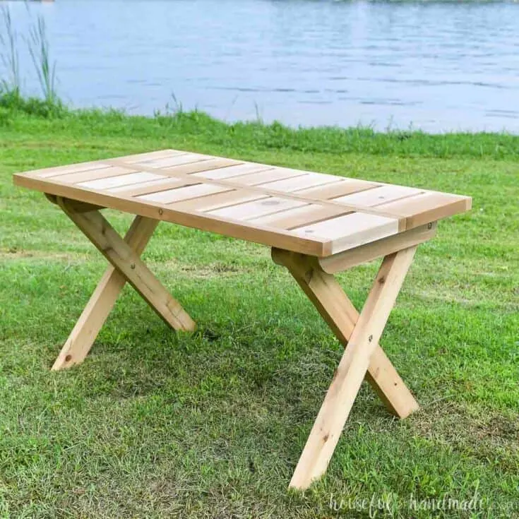 Image for Outdoor Folding Picnic Table 