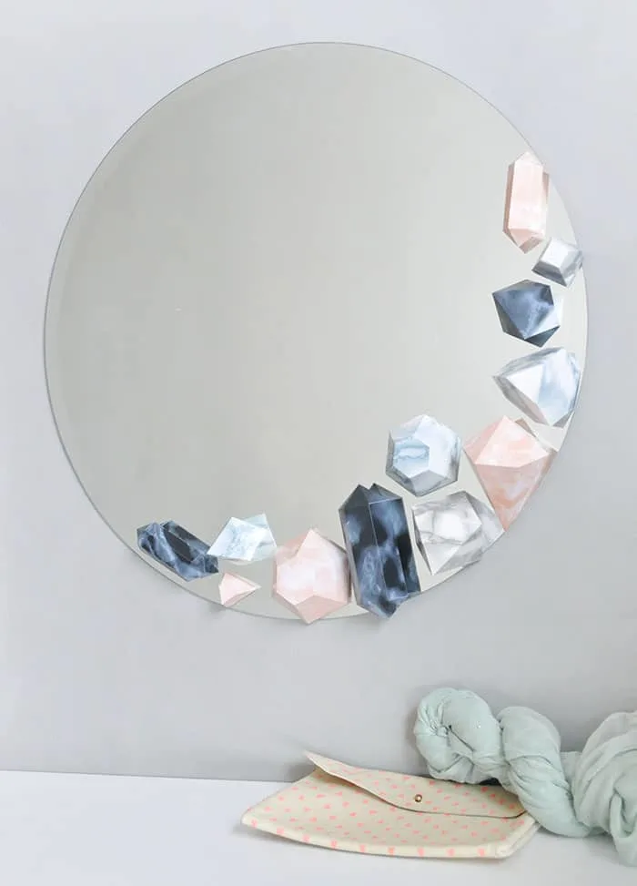 Image for DIY Faux Stone Mirror