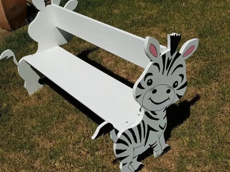 Image for Zebra Bench Seat