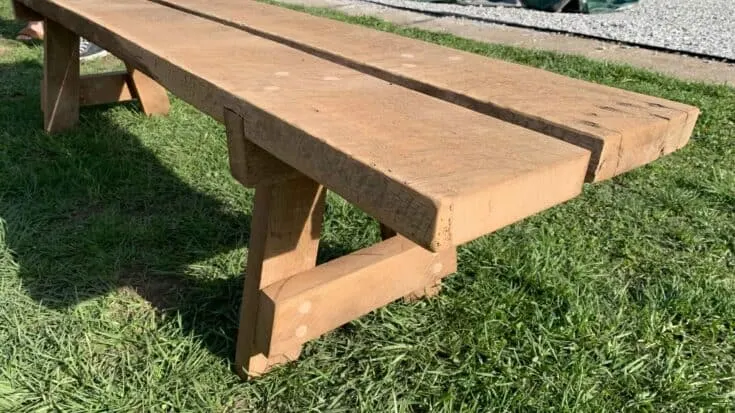 Image for Rustic Barn Wood Bench