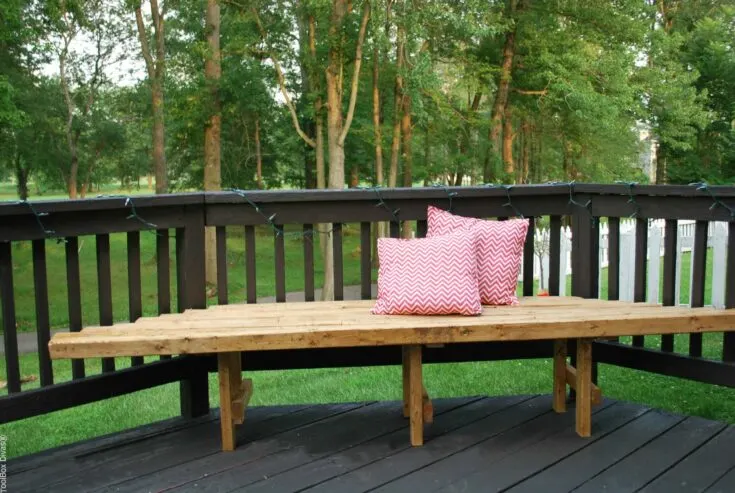 Image for Easy DIY Corner Bench