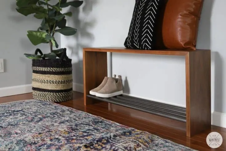 Image for Entryway Bench With Shoe Storage