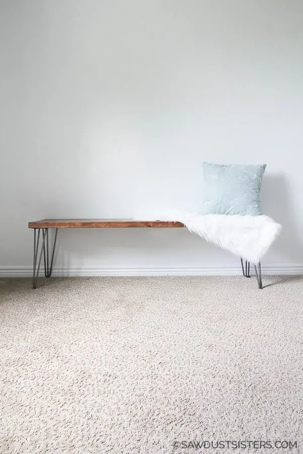 Image for Easy DIY Hairpin Bench