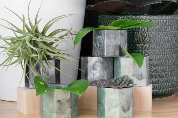 Image for DIY Epoxy Resin Planters 