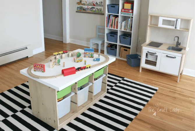 Image for Ikea Hack Train & Activity Table
