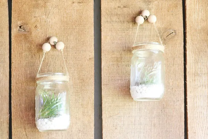 Image for Mason Jar Air Plant Hangers
