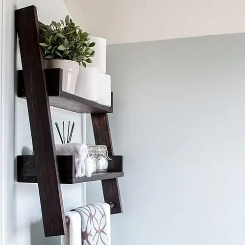 Image for DIY Floating Ladder Shelf 