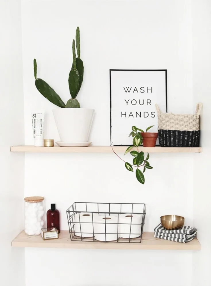 Image for DIY Bathroom Shelves
