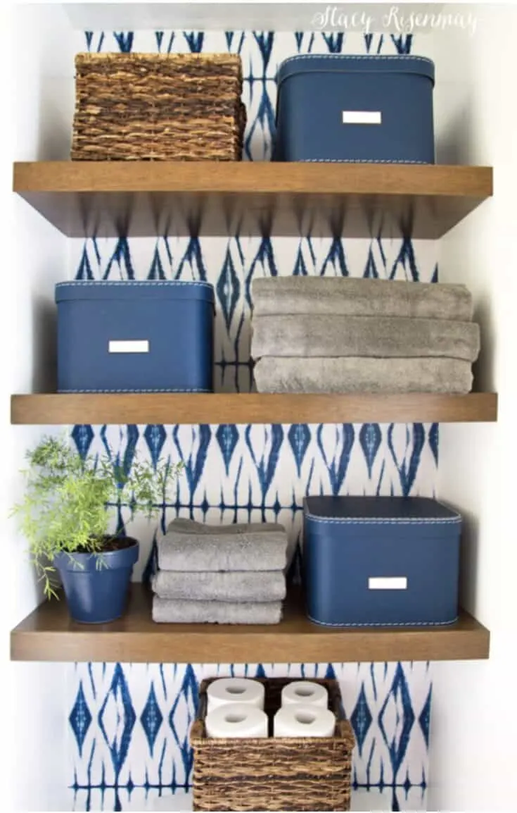 Image for DIY Floating Bathroom Shelves
