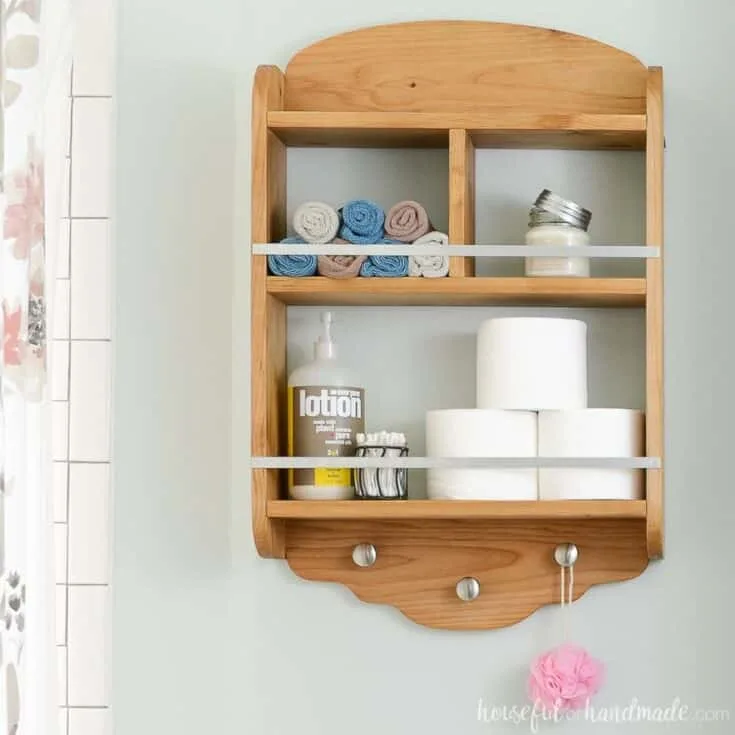 Image for DIY Bathroom Storage Shelves