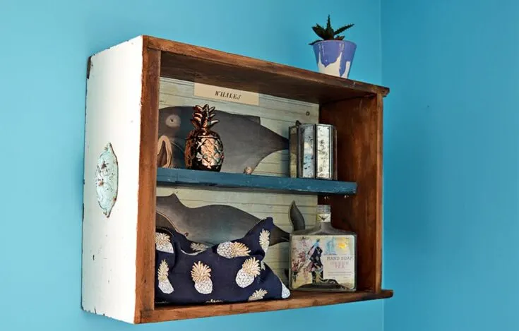 Image for Upcycled Drawers as Bathroom Storage