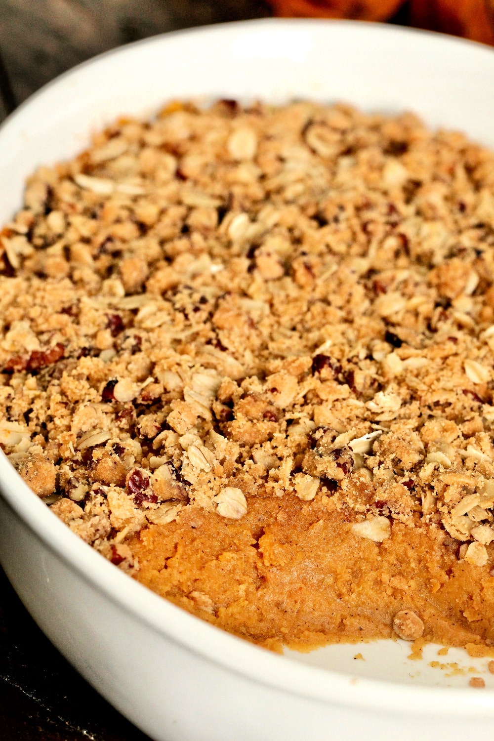 Healthy Sweet Potato Casserole