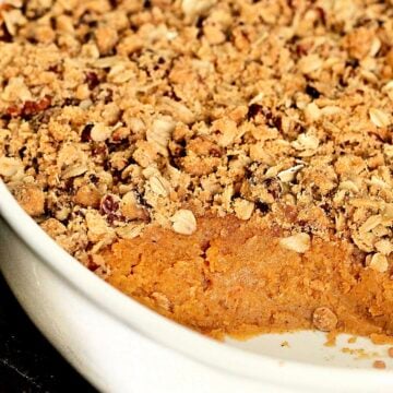 Healthy Sweet Potato Casserole