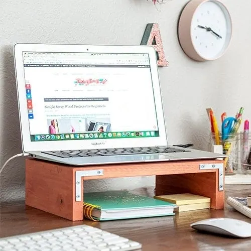 Image for DIY Laptop Stand Using Scrap Wood