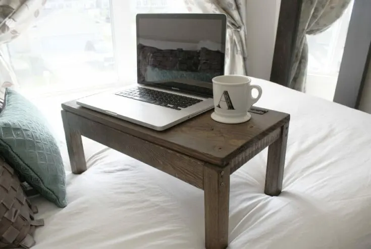 Image for DIY Laptop Desk for Bed