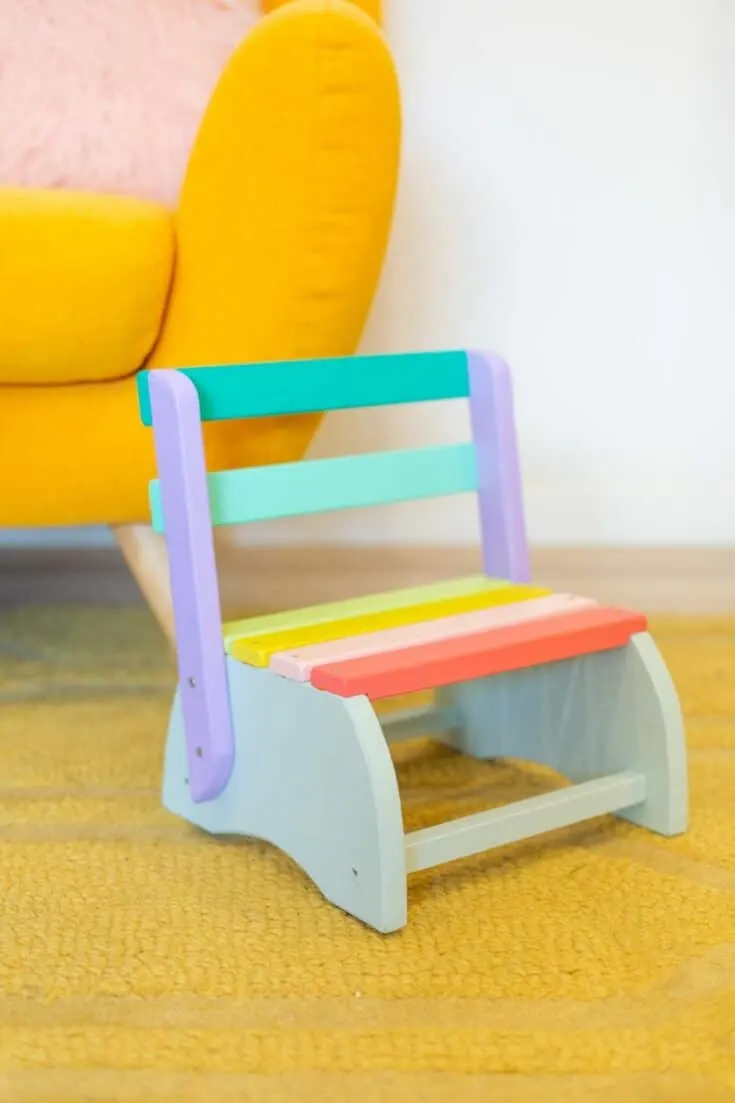 Image for Kids Step Stool Chair