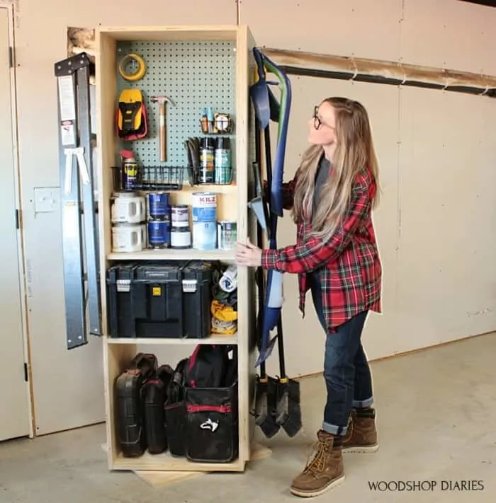 Image for Tall Garage Storage Cabinet